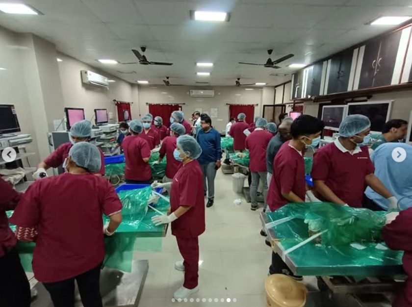 Hands On Training To Participants During SAFRE October 2024